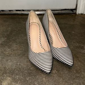 Striped Pumps